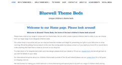 Desktop Screenshot of bluewellthemebeds.co.uk